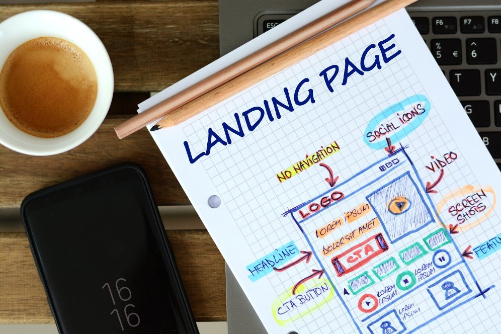 Custom landing page creation by Top1Consultancy experts
